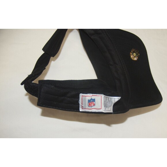 NFL Coors Light Visor Cap Hat Football Golf Visor Black Strap back Unisex - Picture 4 of 7